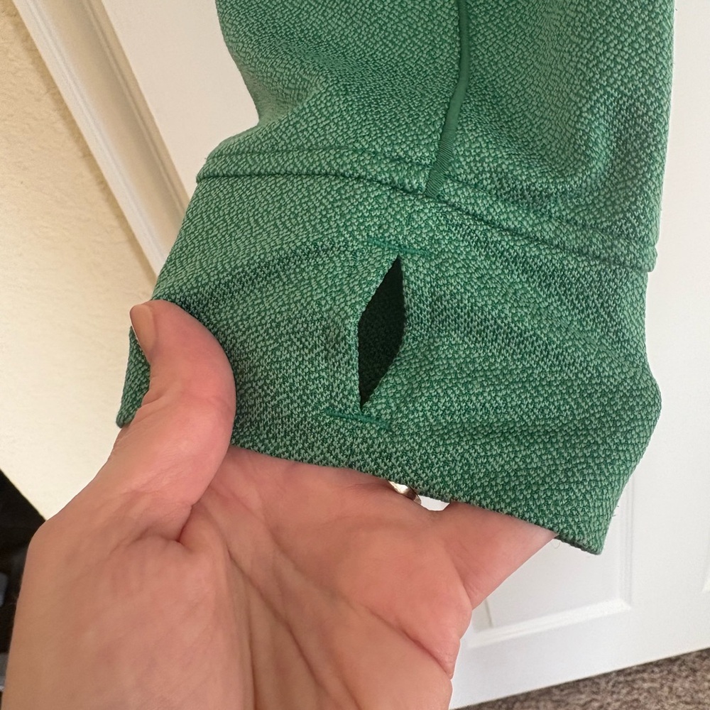 NHL Dallas Stars Levelwear Green Quarter-Zip Pullover - Picture 6 of 9